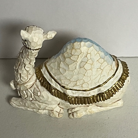 Thomas Kinkade Devoted Camel Elegant Blessings Nativity Figurine Hawthorne 2009 - Picture 6 of 12